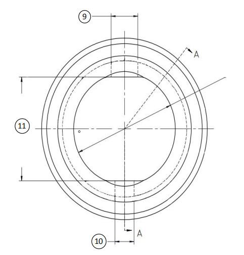 1-54 Low Torque Valve Seat Material For Wafer / Lug Butterfly Valve