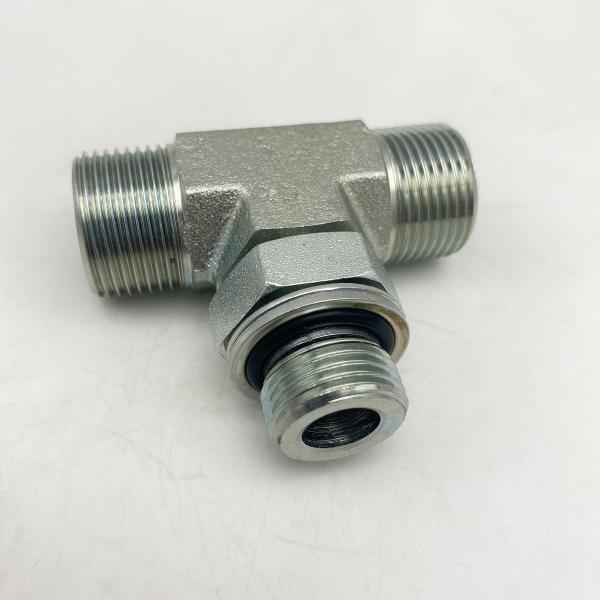 Encaixes métricos de Jic do adaptador do homem O Ring Ferrule To Metric Tee