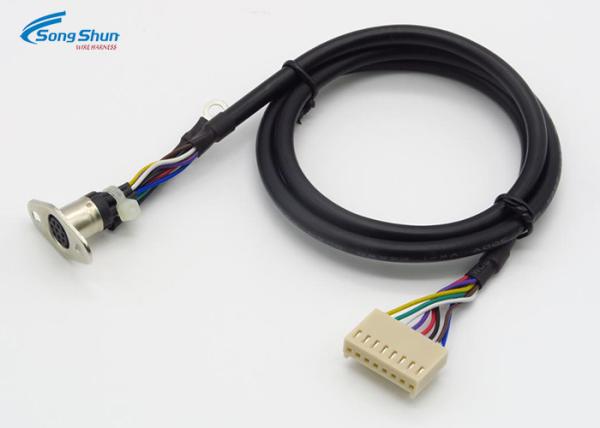 FEP Insulation Cable Wire Harness 8Pin - Mini Din 9Pin Plug Battery Charger