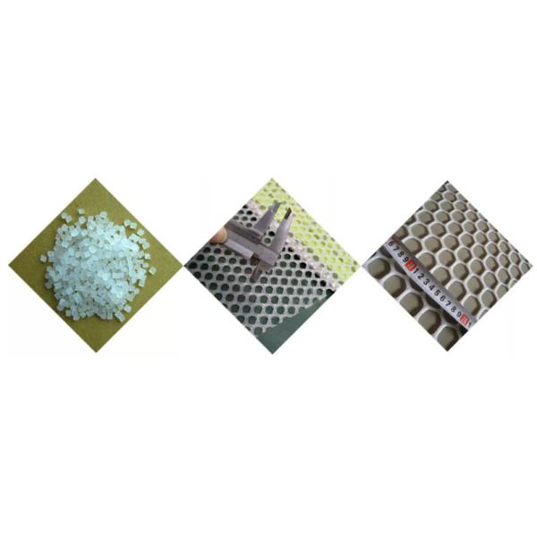 сад 100mm пластиковый ловя сетью равнину Hdpe шестиугольного отверстия белую прессованную