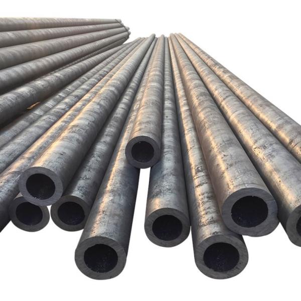 Welded Round Black Mild Steel Pipe DIN 1.0425 cold drawn seamless carbon steel tube