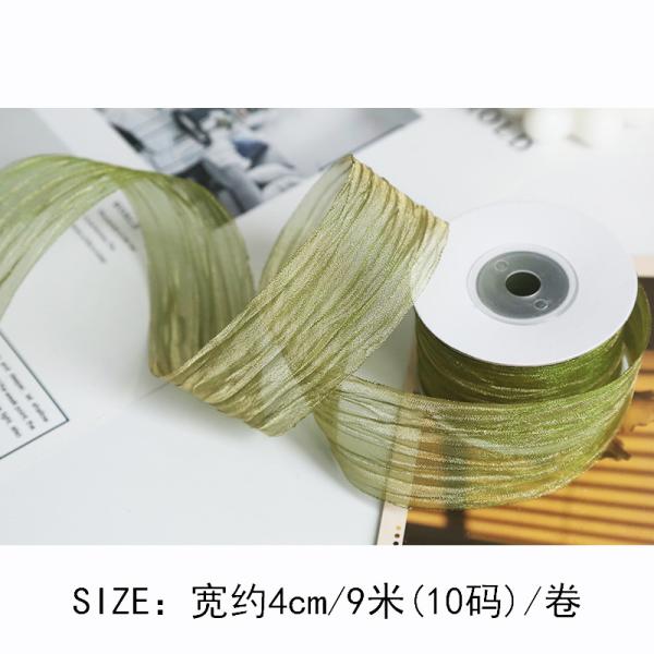 Полиэстерная лента для организмы 38 мм экологически безопасная бледно-розовая лента для организмы