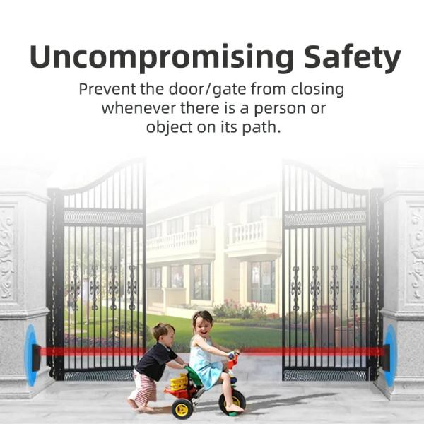 Internal Rotation System Adjusted Angle ±90° Heavy Duty Sliding Gate Opener for Heavy-Duty Gates