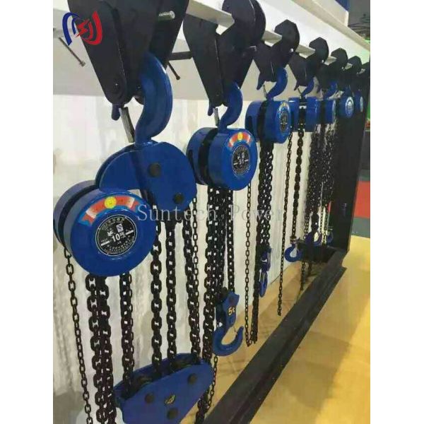 Reliable Manual Chain Hoist with 5-200KN Rated Load, Precision Gear System, and Automatic Load Braking for Heavy Lifting