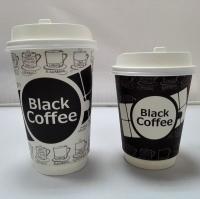 Beverage 20 Oz Disposable Coffee Cups With Lids Food Grade Ink Boba Tea Shops