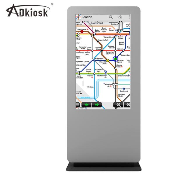 Дюйм 1920*1080 3000nits аудио 55 Signage 10W VGA HDMI на открытом воздухе цифров