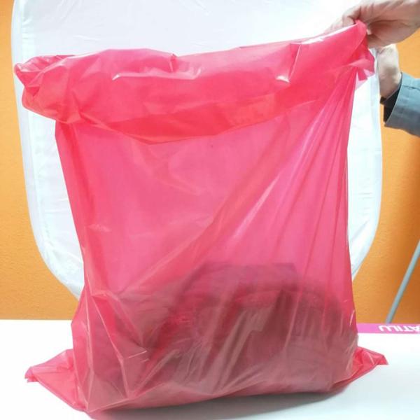 Water-soluble laundry bags for use in laundry rooms
