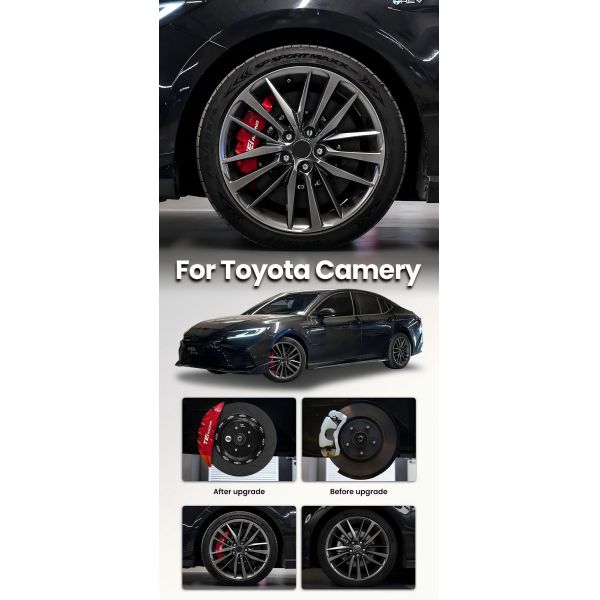 High Performance TEI P60EV Professional Modified Brake Kit Street-tuned 6 Piston 355/380mm Big Brake Kits for Toyota Camry 1986-2025