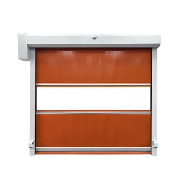 Industrial Automatic Rolling Door with 2.0m/s High-Speed Impact-Resistant PVC Curtains and Energy-Saving Insulation for Warehouses