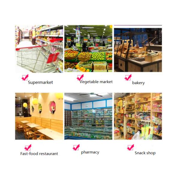 Compostable Cornstarch Single Layer Laminated Biodegradable T Shirt Bags