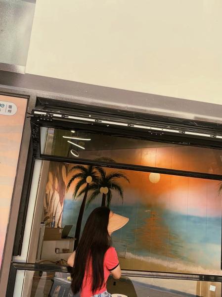Garden Culinary Folding Window Connecting Indoor Counters to Outdoor Planter Box Herb Gardens