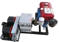 Cabografe o guincho dobro posto de 5 toneladas do cilindro do motor diesel do extrator do guincho