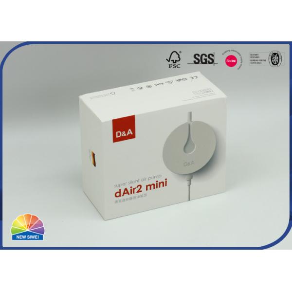 1200gsm CCNB Earphone Packaging Paper Box Spot UV