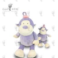 Peluches caprichosos de la historieta juguete del mono de la felpa de la púrpura de 56 de los x 37cm