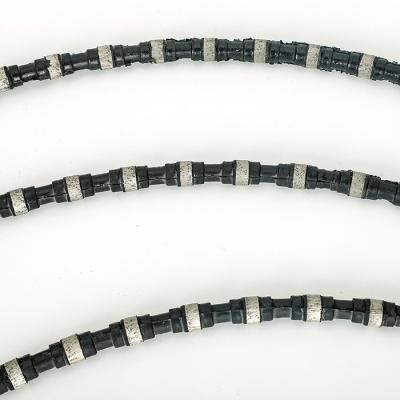 Black Classical Diamond Wire Saw Mine Granite Diamond Cutting Rope