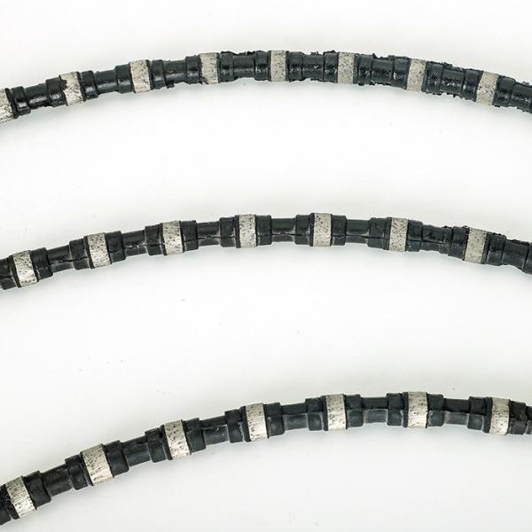 Black Classical Diamond Wire Saw Mine Granite Diamond Cutting Rope