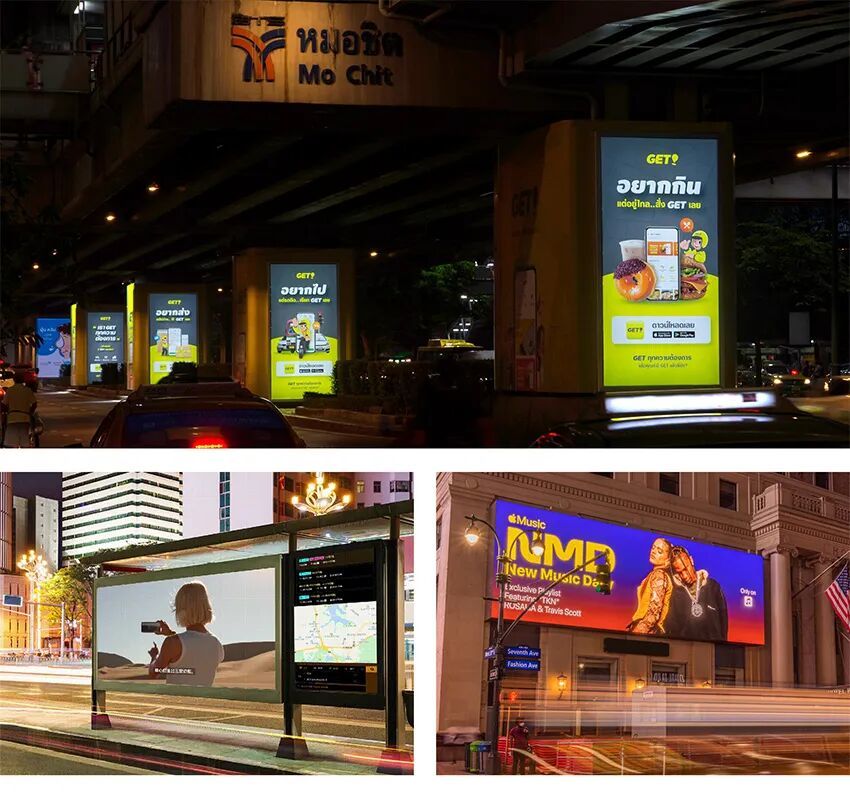 P2.5 Ultra HD Fixed Installation LED Display 6500 Nits IP65 Weatherproof 3840Hz Refresh