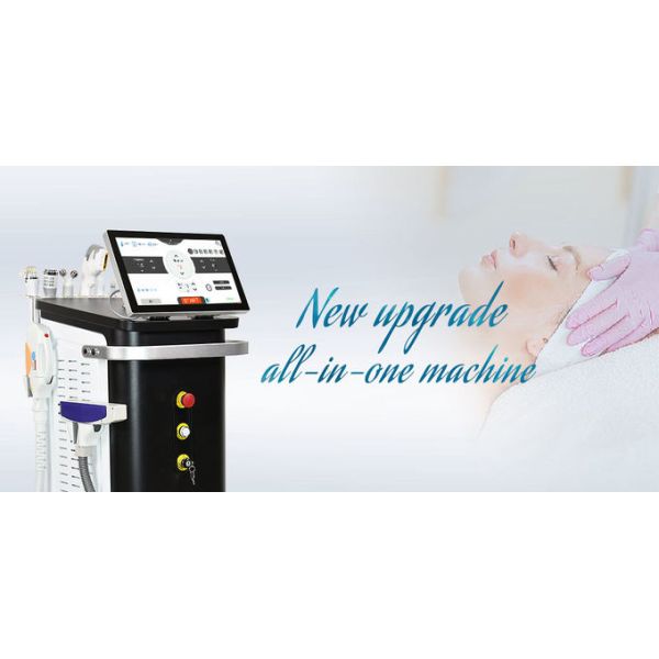 9 In 1 Multifunctional Beauty Machine 1064nm 532nm 1320nm Yag Laser