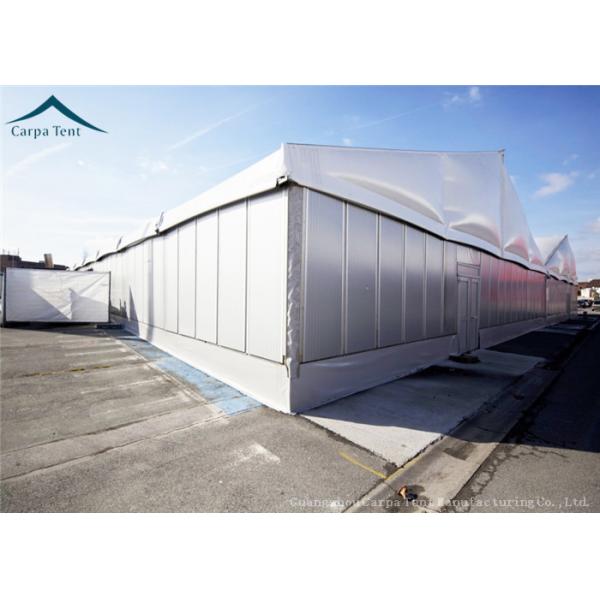Temporary Warehouse Tent With Aluminium Structure Waterproof / Fireproof
