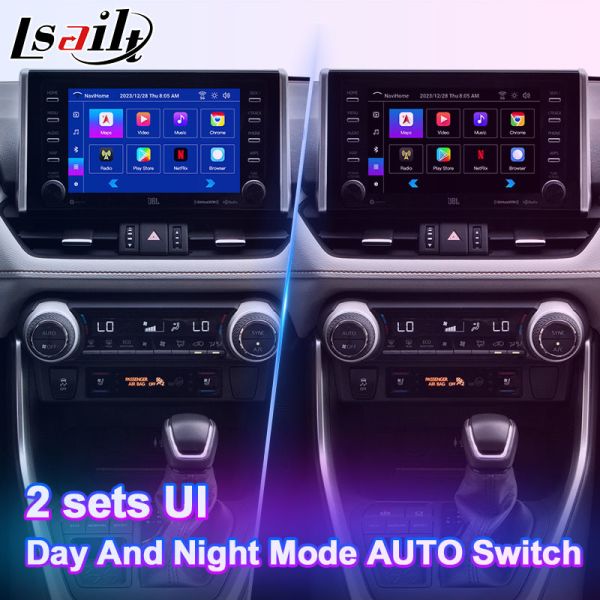 Lsailt Android GPS Navigation Multimedia Interface for 2018-2023 Toyota RAV4 Majesty