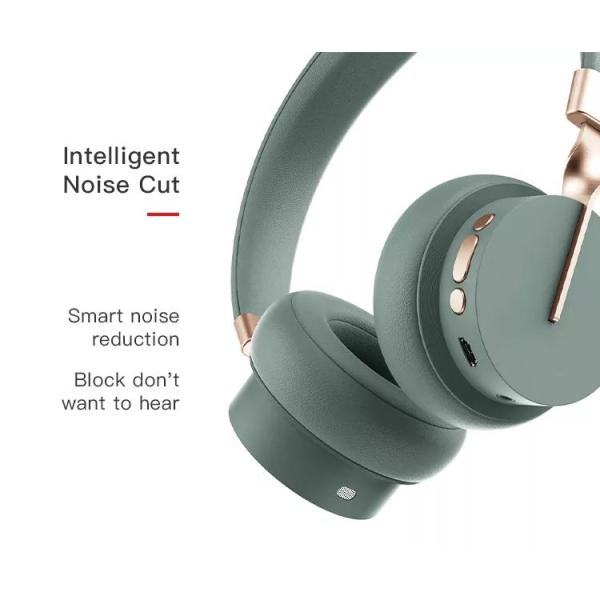 ROHS Super Bass Wireless Headphones , ABS HIFI Gaming Headset With Microphone