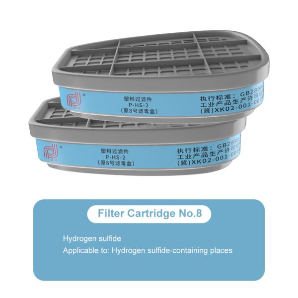The factory sells 6003 organic vapor acidic gas cylinder activated carbon filter and 6200, 6800, 7502 reusable gas masks.