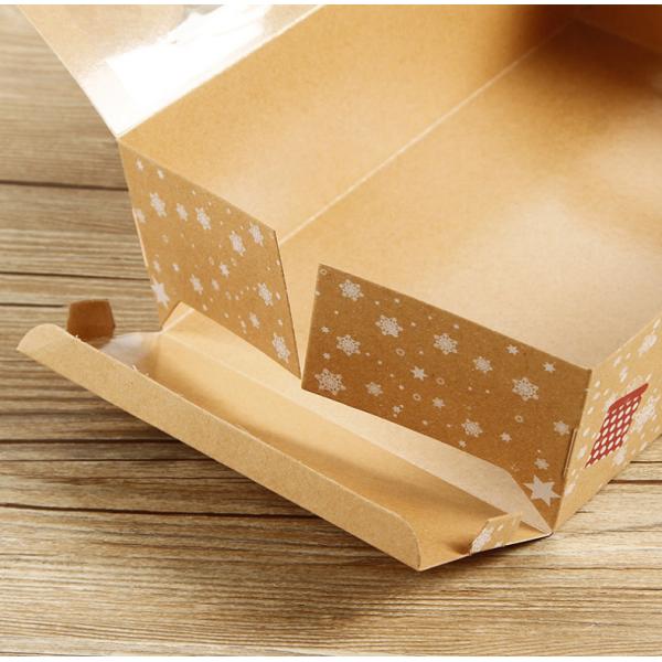Human Shaped Kraft Cardboard Gift Boxes For Christmas Gingerbread