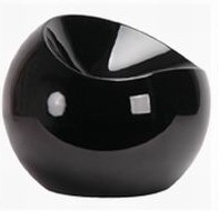 Modern ABS Small Ball Chair Plastic Apple Stool Modern Chair Furniture