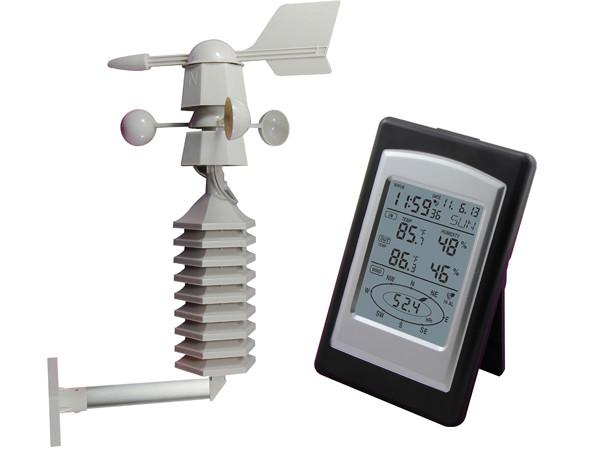 Transmission range up to 100 meters Pressure Wind Speed Wind Direction wireless weather station MS0132