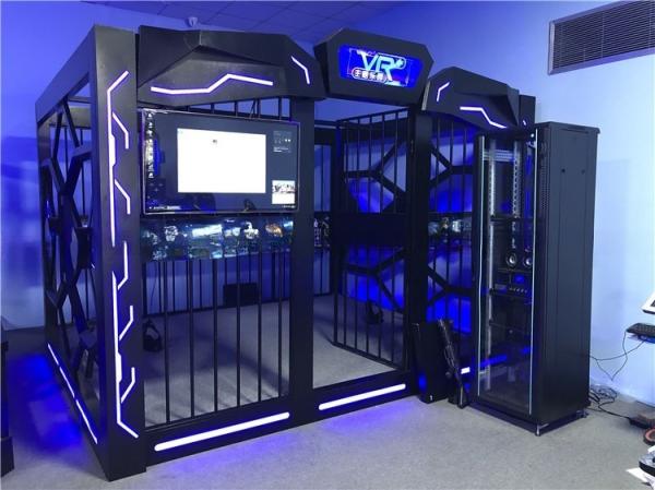 380V 9d Virtual Reality Simulator 4 Person Big Shooting Room