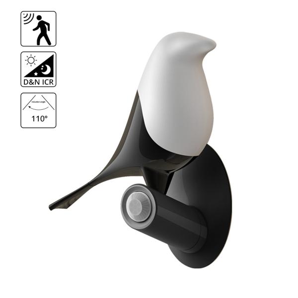 Bird Nightlight Human body induction lamp usb charge Light control led cabinet wardrobe light