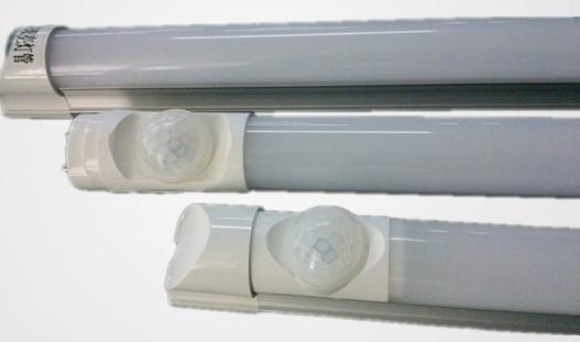 Indoor sensing integrated led tube light with G13 lamp holder