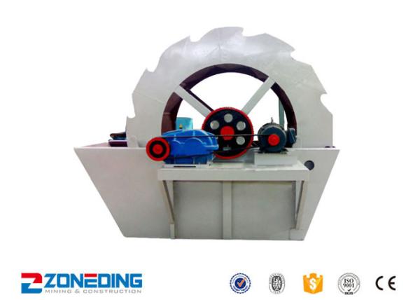 11kw Ore Washing Plant / Mobile Silica Sand Washing Plant 40-140t/H Capacity