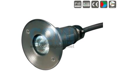 O tipo pequeno parede subaquática de B4C0102 B4C0106 dos projetores da associação do diodo emissor de luz do poder superior Recessed 1 * 3W