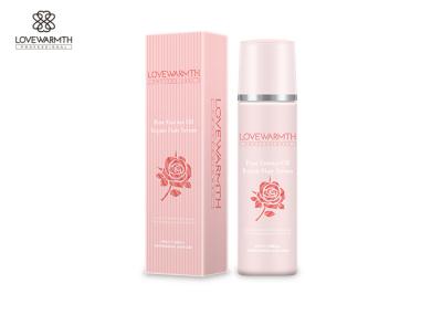 Soro do cabelo do reparo do óleo da essência de Rosa para o pacote da garrafa da massagem do cabelo/escalpe