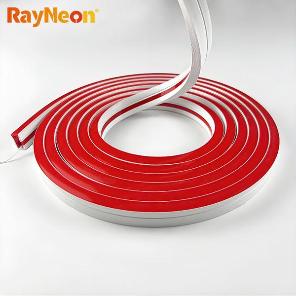 Side View Silicone Neon Tube 08*16mm Red LED Strip Lights IP67 Waterproof Customized