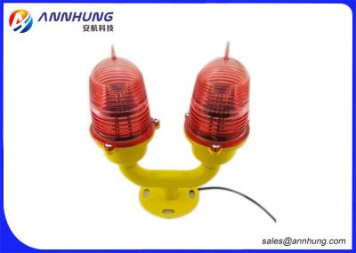 Luz de obstrução aeronáutica dobro