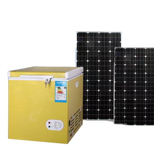 Energy-Saving Solar Powered Fridge Freezer Refrigerator 450*410*655 Inches Dimensions