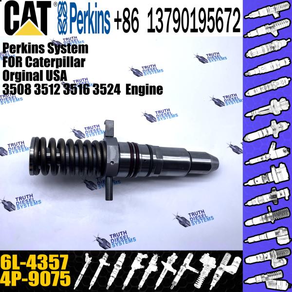 O injetor de combustível diesel comum brandnew do trilho da venda quente 6L4357 6L-4357 para Caterpillar 3508 3512 3516 CAT de 3524 motores injeta