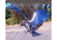 Escultura de aço inoxidável de Eagle do jardim/decoração interna/estátua de Eagle