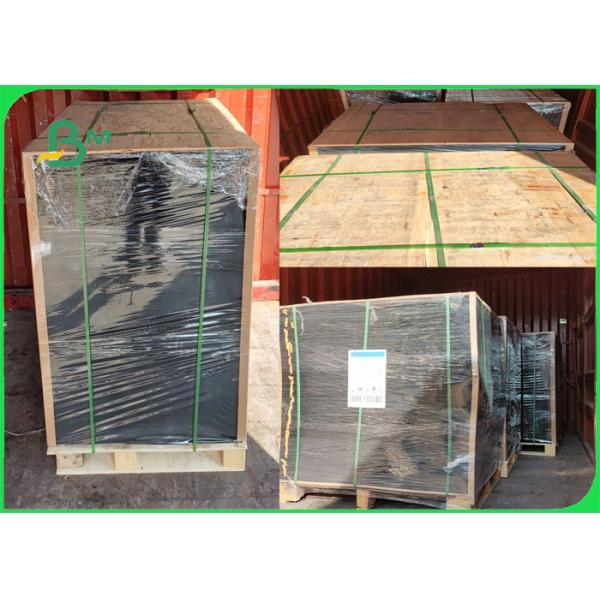 Двойная писчая бумага Uncoated двигателя печатания стороны 250gsm черная бумажная задняя