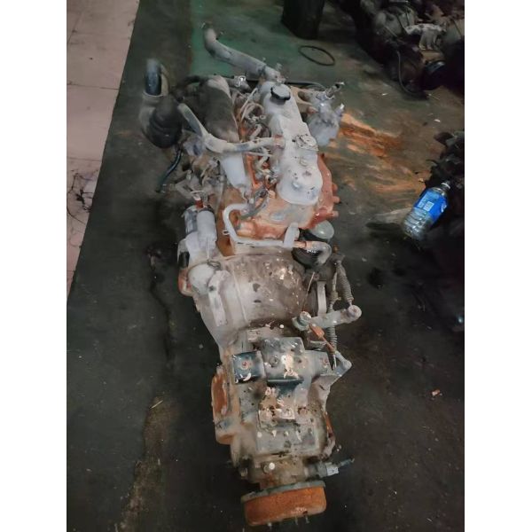 Japanese Truck Parts USED Engine with transmission Good Condition For ISUZU PICK UP/NKR 4JB1 4JB1T on sale Isuzu Used Parts