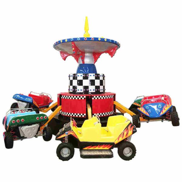 24 People Amusement Bounce Car Ride With Car Type Cabin Height 3m