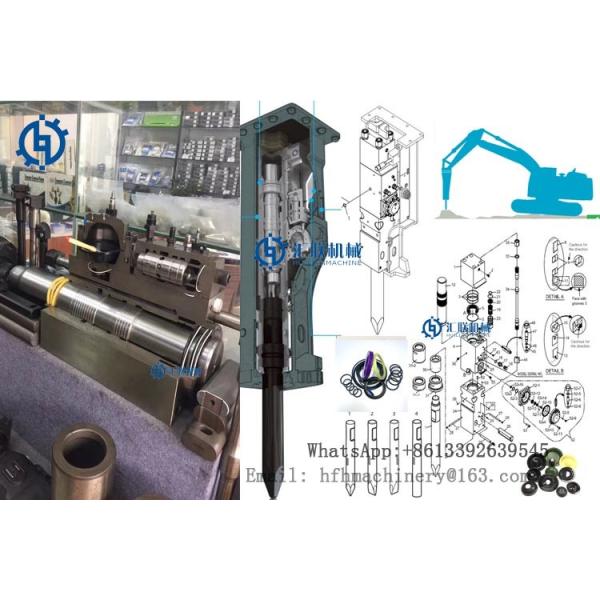 Набор аккумулятора Hydac частей запасной части выключателя Soosan BHydraulic поручая