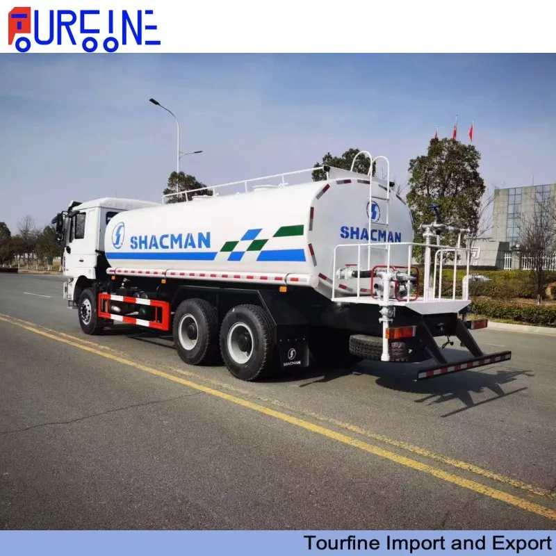 Shacman Water Bowser Truck 20000L 6X4 for Construction and Mining Operations