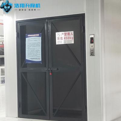 Safety And Efficiency Indoor Perforated Metal Protection Net Guardrail Hydraulic Elevator