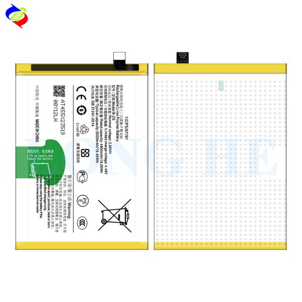 Dual IC Protection 5000mAh Rechargeable Li-ion Polymer Battery B-Z6 for VIVO Y35 Y27 5G