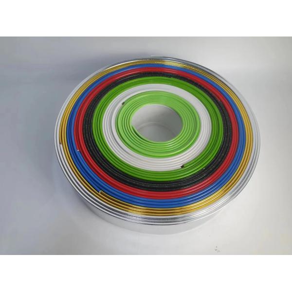 Capa de recubrimiento de plástico negro de aluminio mano doblada canal letra de recubrimiento de tapa