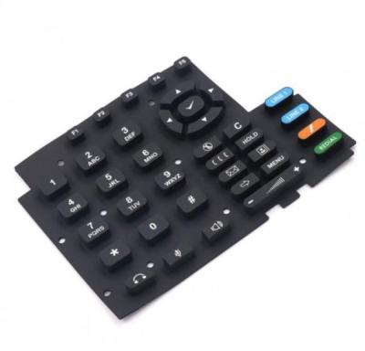 Almofada do botão da borracha de silicone do OEM