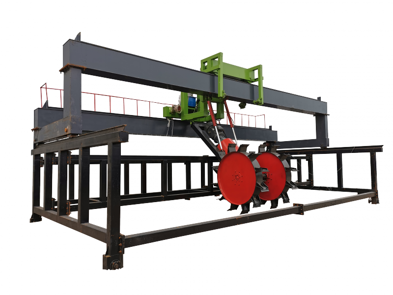 Hydraumatic Trough Type Compost Turner with Efficient Mixing and Advanced Impeller Mechanism for Organic Waste
